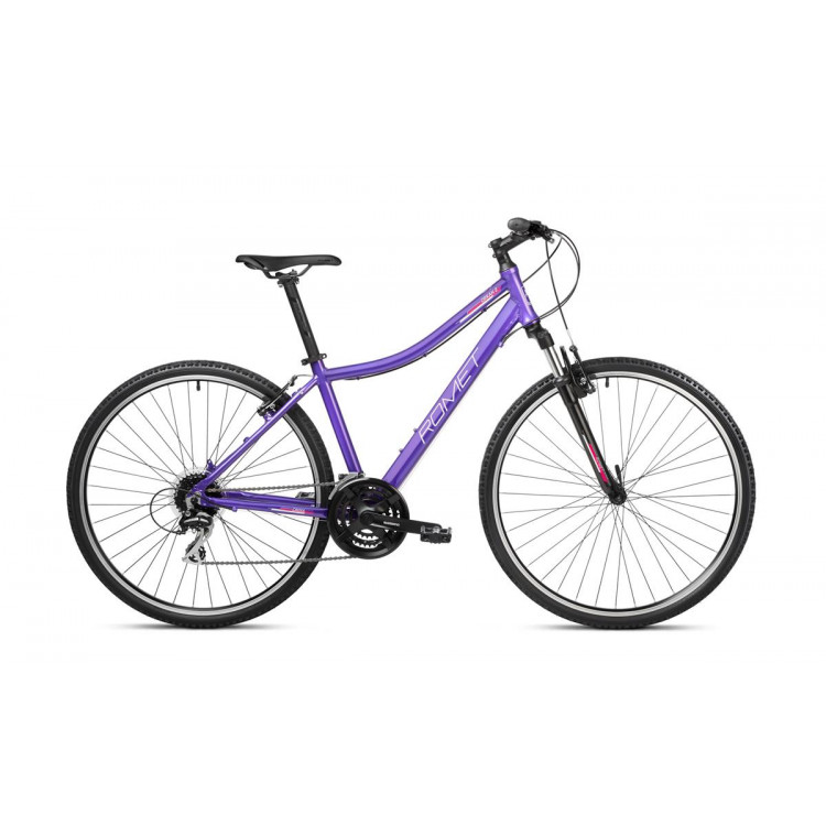 Krosový bicykel ROMET ORKAN 2 D 2023 Fialovo-biela L